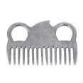 thumbnail image 4 of koolsoo 3-11 Pack Currycomb Stainless Steel Polished Horse Grooming Comb Tools 5 Pcs, 4 of 8