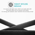 thumbnail image 3 of DEBGFS Dog Slip Rope Leash Dog Training Leashes Adjustable Pet Leash Climbing Nylon Rope Dog Leash 4.6ft/140cm Long for Medium/Large Dog Walking (Black), 3 of 8