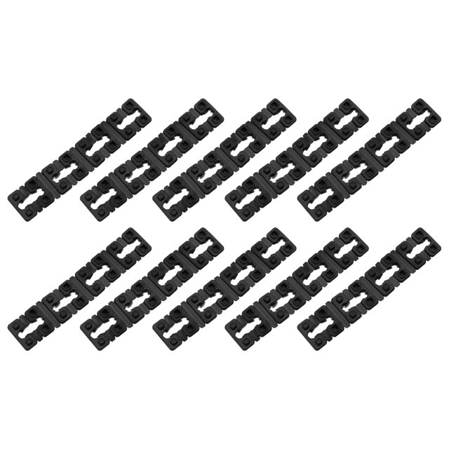 Uxcell Outlet Spacers Switch and Receptacle Spacer for Electrical Box Black 5.5mm 40 Pcs