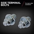 thumbnail image 2 of Schumacher Electric Side Terminal Bolt, Fits Positive and Negative Battery Cable Terminals, BAF-STB, 2 of 6