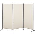 thumbnail image 1 of HOMCOM 3-Panel Folding Room Divider Privacy Screen Separator Partition, 1 of 10