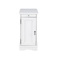 thumbnail image 3 of Linon Bartow Multi Function Storage Accent Table Charging Station in White Wood, 3 of 15