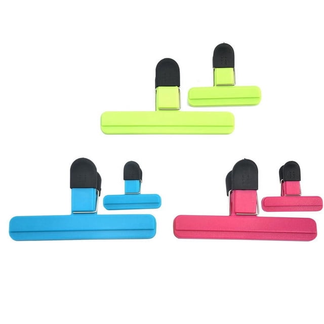 XZNGL Chip Bag Clips Heavy Duty Food Clips Assorted Colors for Coffee and Food