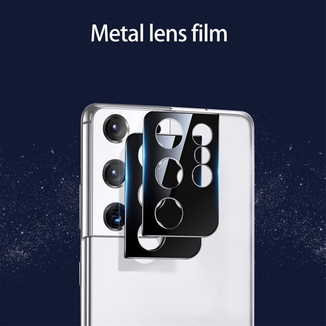 TopLLC For Galaxy S21UltraAluminum Alloy Tempered Glass Screen Rear Camera Lens on Clearance
