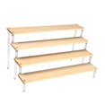 thumbnail image 3 of Acrylic Display Riser Shelf Wood Shelf Display Shelves for Collectibles Dessert 4 Tiers, 3 of 7