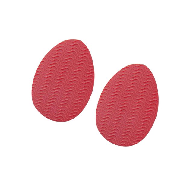 Non Slip Shoe Pads Self Adhesive Slip Shoe Pads Self Rubber for High Heels Round Head Red