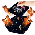 thumbnail image 1 of Ovzne Polygonal Gift Box Surprise Box Flying Box Butterflies Box Explosion Holiday Gift Box On Clearance, 1 of 1