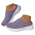 thumbnail image 1 of Dakaela Mocassins Orthopédiques pour Femmes Espadrilles Mule Été Confort Bout Fermé Chaussures de Marche Course, 1 of 5