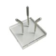 thumbnail image 2 of jifeng Support de Présentation en Métal avec Base en Acrylique pour Petits Objets de Collection, 2 of 9