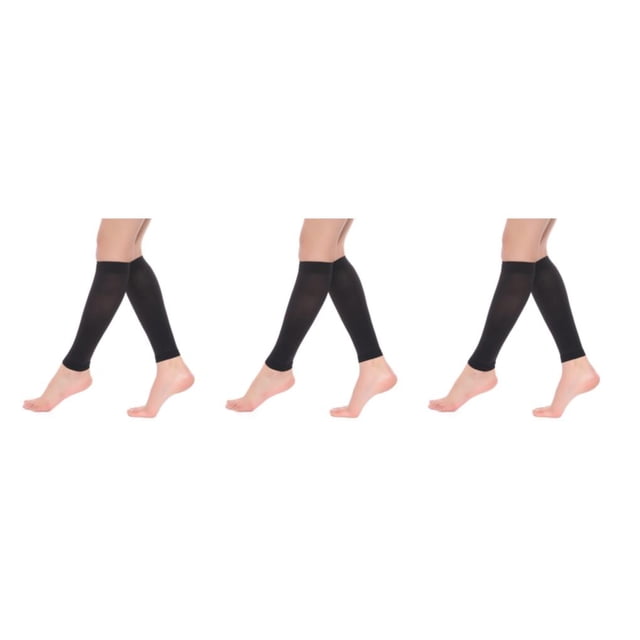 Maytalsory Bas de Compression pour Femmes Hommes Confort et Légère Résistance aux Impacts Noir TTG Ensemble de 3