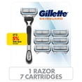 thumbnail image 1 of Gillette SkinGuard Men's Razor Handle + 7 Blade Refills, 1 of 11