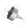 thumbnail image 2 of Unique Bargains Carbide Hole Saw Cutter Drill Bit for Stainless Steel, 70mm, 2 of 4