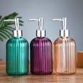 thumbnail image 2 of Clear Glass Soap Dispenser with Durable Pump  Refillable Liquid Hand Soap Dispenser for Bathroom   BottlesKitchen Soap Dispenser, 2 of 11