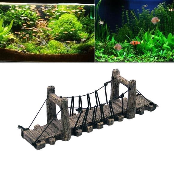 TIMIFIS Fish Tank Decorations Resin Castle Aquariums Castle Decoration Aquarium Fish Tank Tower Aquarium - Summer