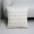 thumbnail image 1 of Polyester Pillowcase,Wide Side Striped Pillow,Soft Decorative Pillow,Spring Pillowcase,Sofa Cushion,Living Room,Home Decor,Comfortable Pillow,PENDANE,Mint Green, 1 of 1