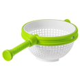 thumbnail image 2 of Easy-To-Use, Collapsible Salad Spinner & Straining Colander for Salad, Fruit, Vegetable, 2 of 7