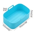 thumbnail image 3 of Agiferg Doublures Rondes en Silicone pour Friteuse à Air Chaud Réutilisables pour Panier de Friteuse à Air Accessoires - Remplacement des Doublures en Papier Parchemin, 3 of 8
