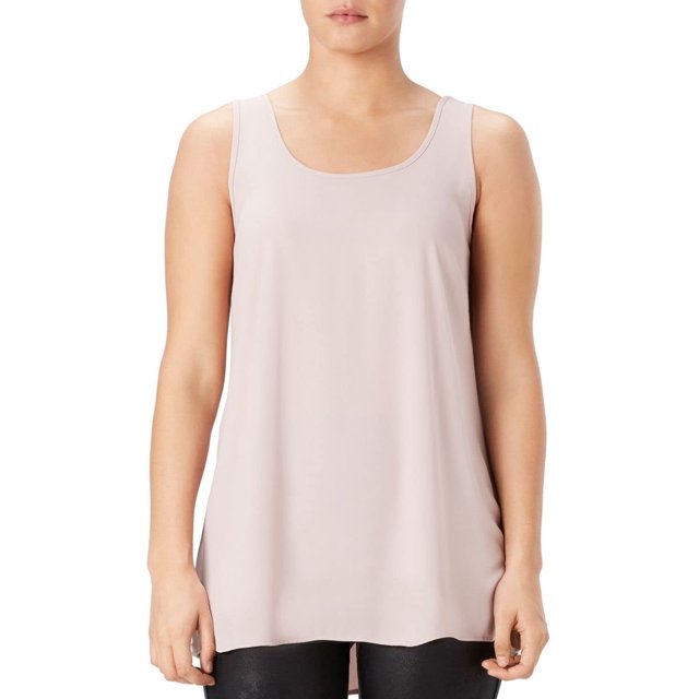 SPANX Débardeur en Chiffon Beige pour Femmes, Longueur Parfaite