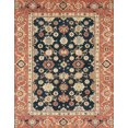thumbnail image 1 of Ahgly Company Tapis d'Intérieur Rectangulaires Abstraits Rouge Brun, 8 Pieds x 10 Pieds, 1 of 6
