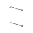 thumbnail image 4 of Thinsony Marine 304 Acier Inoxydable Mâchoire / Mâchoire Fermé Corps Tourbillon Rigging Vis Élastique et Argent 5mm 2Set, 4 of 6
