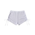 thumbnail image 1 of Plebaso Shorts en Maille pour Femmes, Tenue de Plage, Bas de Bikini Transparent, Shorts de Couverture d'Été avec Cordon de Serrage, 1 of 7