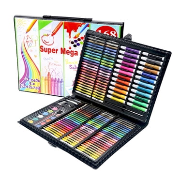 Amdohai 168pcs Art Drawing Set Water Color Pen Students Stationery Coloring Painting Kit for Adults/Teens/Kids/Beginners & Artists