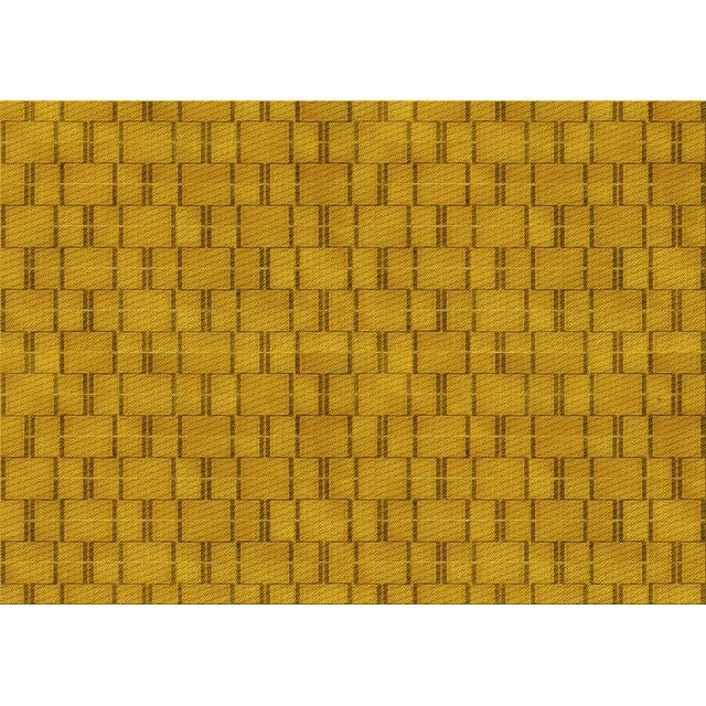 Ahgly Company Machine Washable Indoor Rectangle Transitional Sedona Brown Area Rugs, 5' x 7'