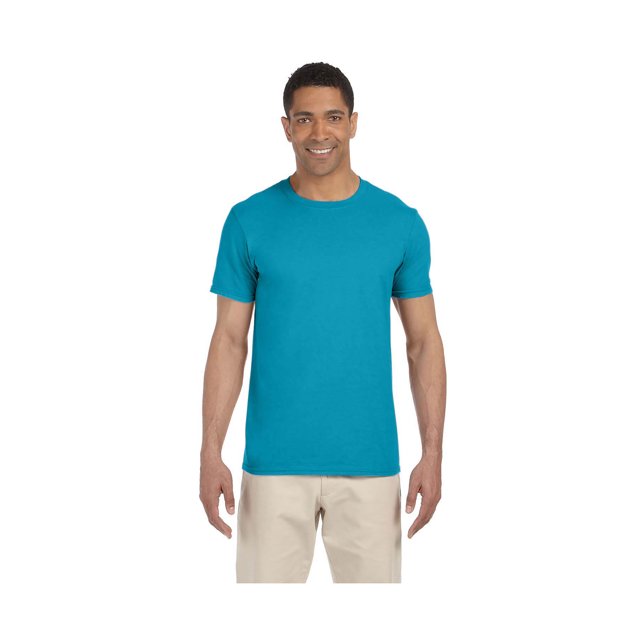 Gildan T-Shirt Étiquette Pré-Rétrécie Softstyle pour Hommes, Style G64000