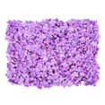 thumbnail image 3 of Silk Hydrangea Flowers Wall Panel DIY Wedding Background wall panel flower Party Decor Purple, 3 of 9