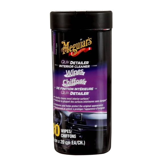 Meguiar’s®, Chiffons de finition pour surfaces intérieures Quik Detailer(MC)  G13600C, 30 chiffons/paquet, 6 paquets/caisse
