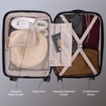 thumbnail image 4 of Valise de Cabine Rigide de 20 po, Valise de Voyage à Roulettes, 4 of 10