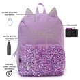thumbnail image 4 of Jetstream Multi-Compartment School Backpack with Organizer & Sequin Pocket, 4 of 9