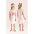 thumbnail image 2 of Chemises de Nuit pour Filles, Manches Courtes, Robe de Nuit Princesse, Robe de Sommeil, Chemise de Nuit, Robe de Nuit Mignonne 3-12 Ans, 2 of 5