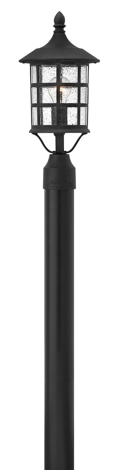 Hinkley 1807BK Freeport 1 Light 18" Black Outdoor Post Lantern LED Light