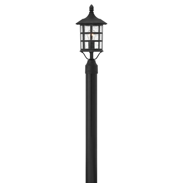 Hinkley 1807BK Freeport 1 Light 18" Black Outdoor Post Lantern LED Light