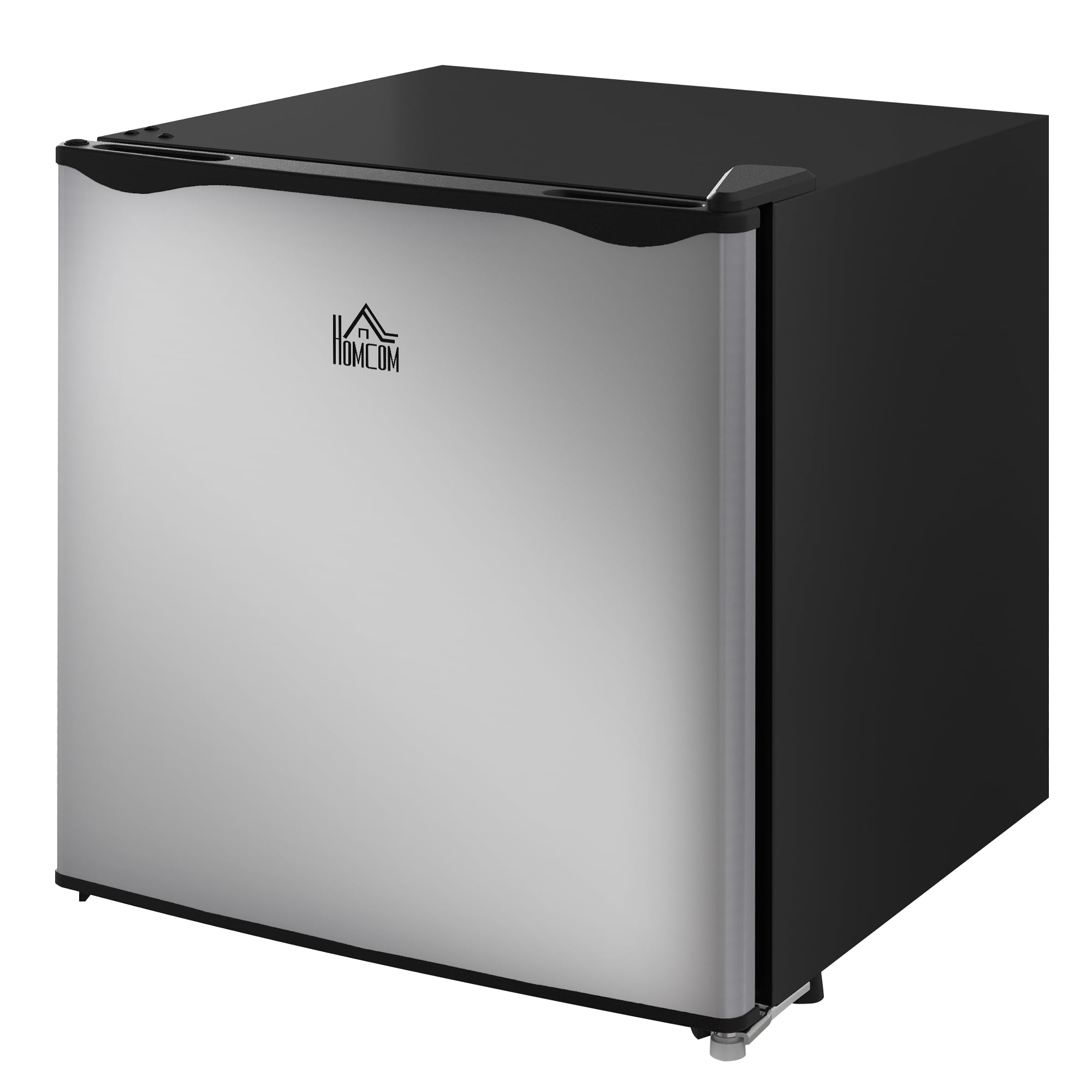 CoSoTower 1.1 Cu. Ft. Mini Freezer, Compact Upright Freezer with Reversible Door, Removable Shelf, Adjustable Temperature, Silver