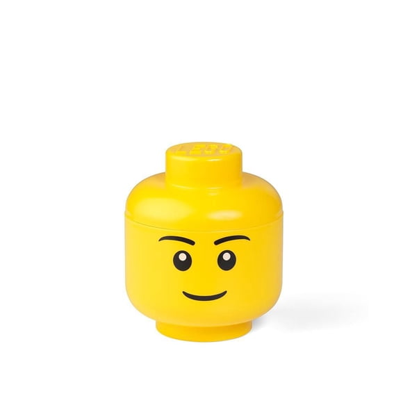 LEGO Storage Head Small Boy by Room Copenhagen