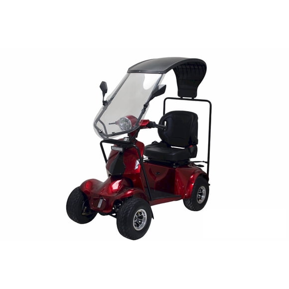 Four Wheels Electric Scooter - 18 MPH, Digital Battery Indicator, Adjustable Armrests! Limited Stock!