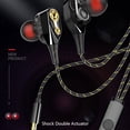 thumbnail image 4 of Replacement for iPhone/Samsung 3.5mm In-Ear Wired Earphone In-Ear Wired Super Bass Built-in Microphone Music Earbuds, 4 of 9