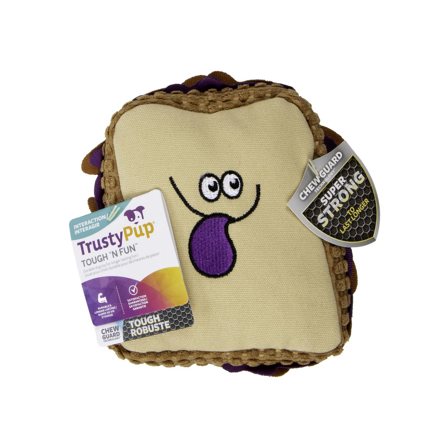Jouet en peluche pour chien TrustyPup PBJ