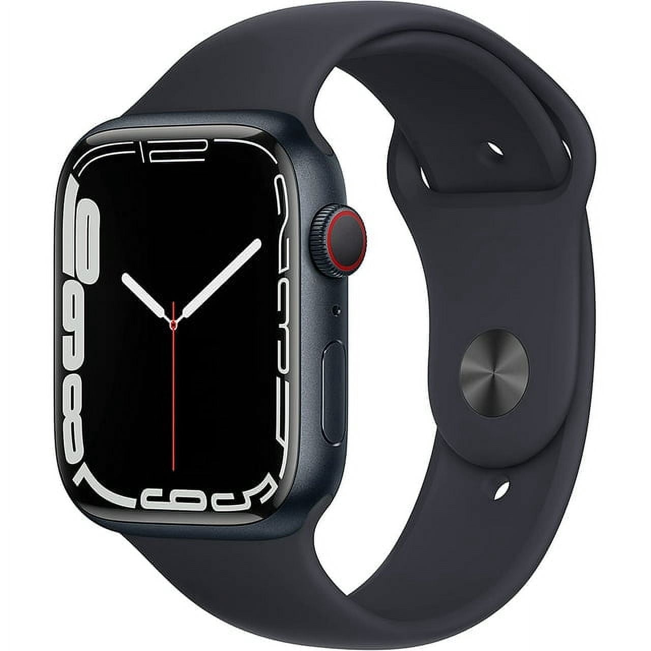Refurbished Apple Watch Series 7 Aluminum 41 mm (GPS + Cellular) Midnight Black (Grade A)