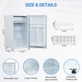 thumbnail image 2 of QinaQin Réfrigérateur Compact à Porte Simple de 3,2 Pi3 avec Congélateur Mini-Frigo, 2 of 7