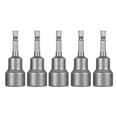 thumbnail image 2 of Youkk 5 Pieces Nut Driver Home Garage Shank Bit Electric Pneumatic Screwdriver Impact Drivers Bits Carpenter Tools 16x65mm, 2 of 6