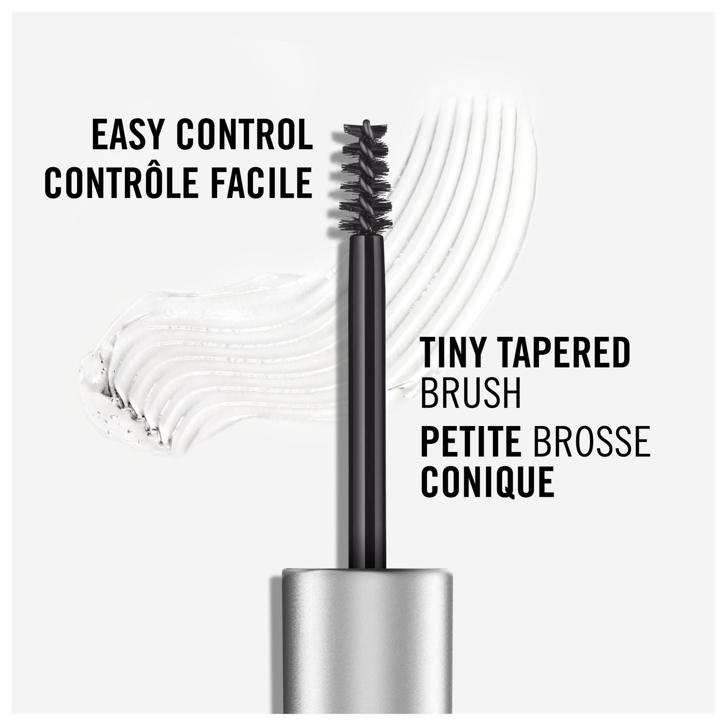 Rimmel Wonder'Full Brow Gel, Up to 24H wear, waterproof, Infused with 4 oils: Argan, Maracuja, Marula & Camellia oils, 100% Cruelty-Free