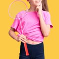 thumbnail image 4 of LJNYFDC Poignée de Raquette de Tennis Enveloppante Prise de Raquette de Badminton Élastique Multifonction Antichoc Raquette de Tennis Paddle, 4 of 7