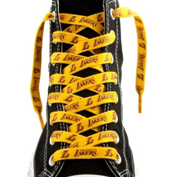 Los Angeles Lakers Shoe Laces - 54"