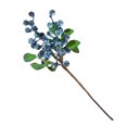 thumbnail image 2 of pitrice Artificial Berry Plant Home Decoration Table Centerpiece Wedding Party artificial Berry Ornament, Blue, 2 of 7
