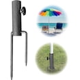 thumbnail image 1 of Parasol Ground Stake Peg Umbrella Beach Umbrella Sand Anchor Parasol Stake Iron Umbrella Stand Parasol Accessories Fixing, 1 of 5