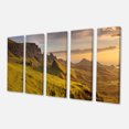 thumbnail image 2 of Sunrise at Quiraing Scotland - Landscape Canvas Art Print, 2 of 3
