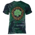 thumbnail image 1 of Celtic Knot Shamrock Tie Dye T-Shirt, 1 of 1